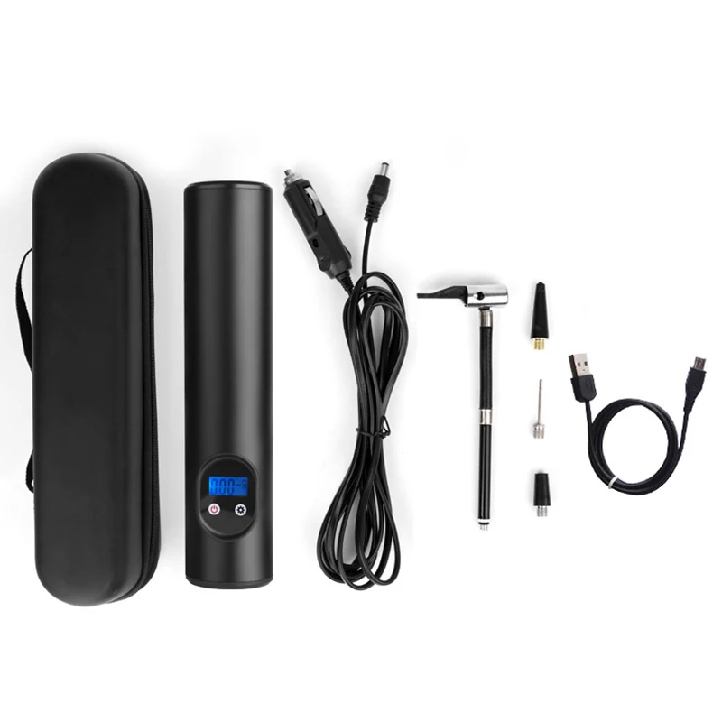 Preço Compressor De Ar Portátil Mini Inflator Bomba Pneu Ar Sem Fio Inteligente Para Bicicleta Motocicleta SDF-SHIP