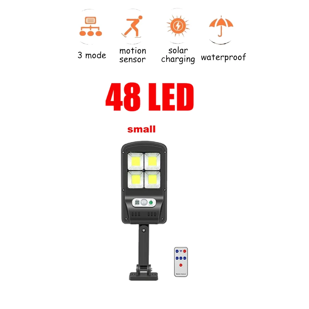 

1PCS LEDs Solar Light PIR Motion Sensor Outdoor Solar Lamp Waterproof Wall Street Garden light Emergency Security Night Lighting