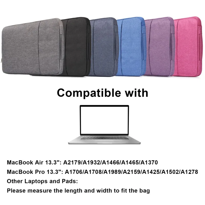 Чехол для ноутбука MacBook 13 3 дюйма сумка переноски универсальная Samsung Chromebook HP Acer