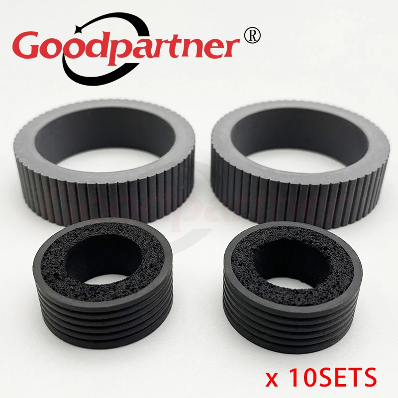 10X PA03670-0001 PA03670-0002 Pick Brake Roller Tire for Fujitsu fi-7140 fi-7240 fi-7160 fi-7260 fi-7180 fi-7280 fi-7300NX | Компьютеры и