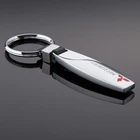 Металлический брелок в форме капли воды для mitsubishi, автомобильный аксессуар, креативный подарок для мужчин и женщин