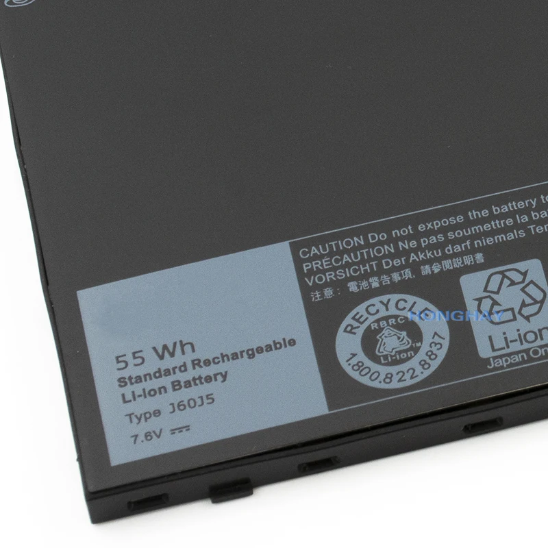 Honghay Новый J60J5 Сменный аккумулятор для ноутбука Dell Latitude E7270 E7470 R1V85 MC34Y 242WD 7 6 V