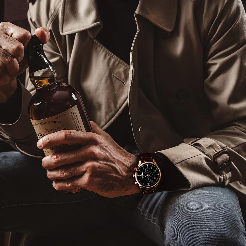 

2020 Brand Men's Watch Three-eyes Watch Men Quartz Watch Calendar Wristwatch Quartz Watches Analog Watch Relogio Masculino