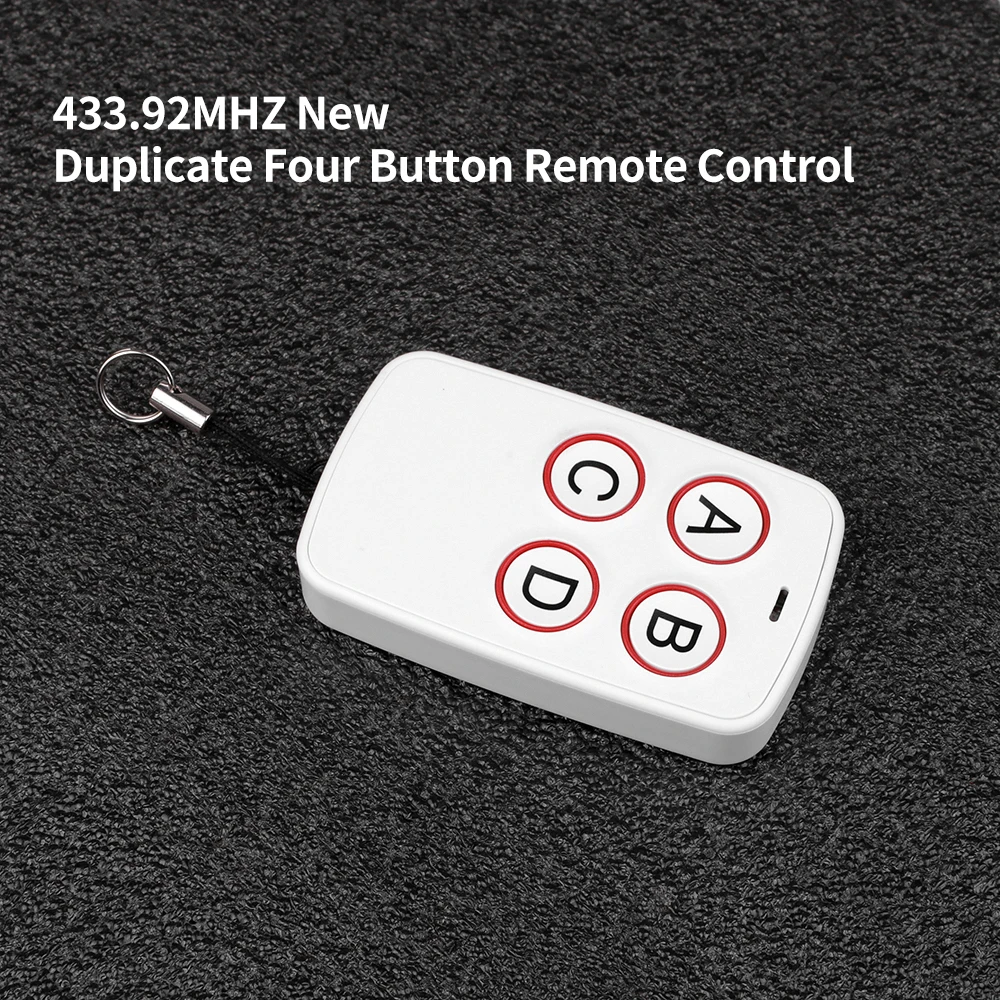 

Kebidu 433.92 Mhz Duplicator Copy Code Remote Control RF Wireless Universal Door Duplicate Key Fob 433MHZ Cloning Gate Garage