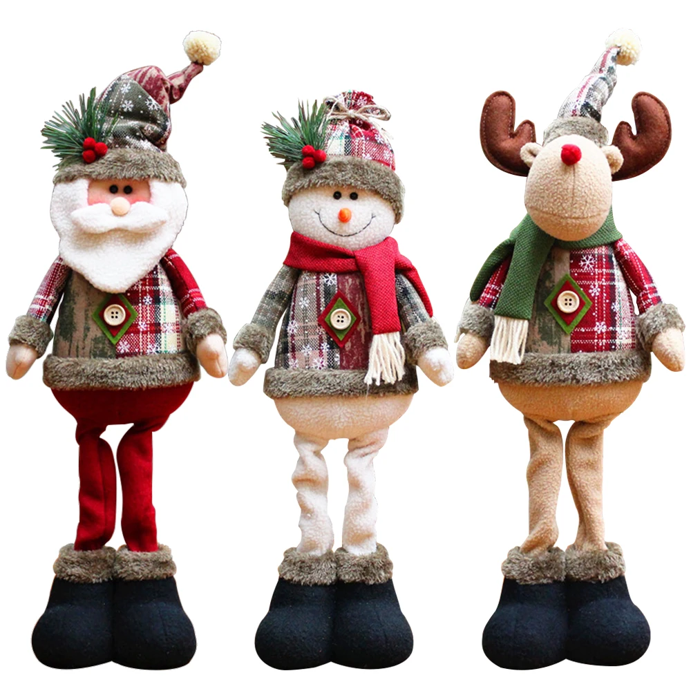 

55 см, снеговик, большие отдельные куклы, Рождественское украшение, украшение для дома для детей