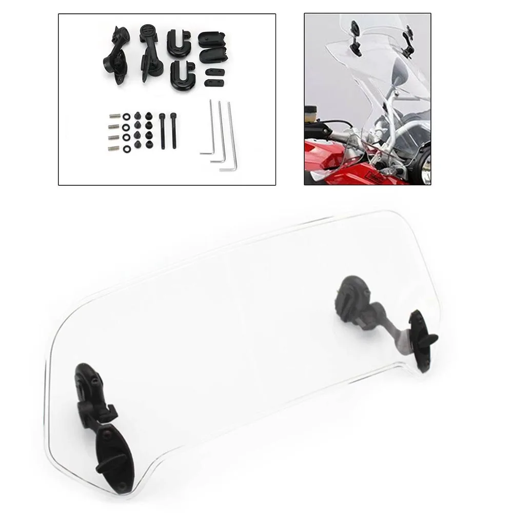 Универсальные мотоциклетные запчасти регулируемый зажим на лобовое стекло