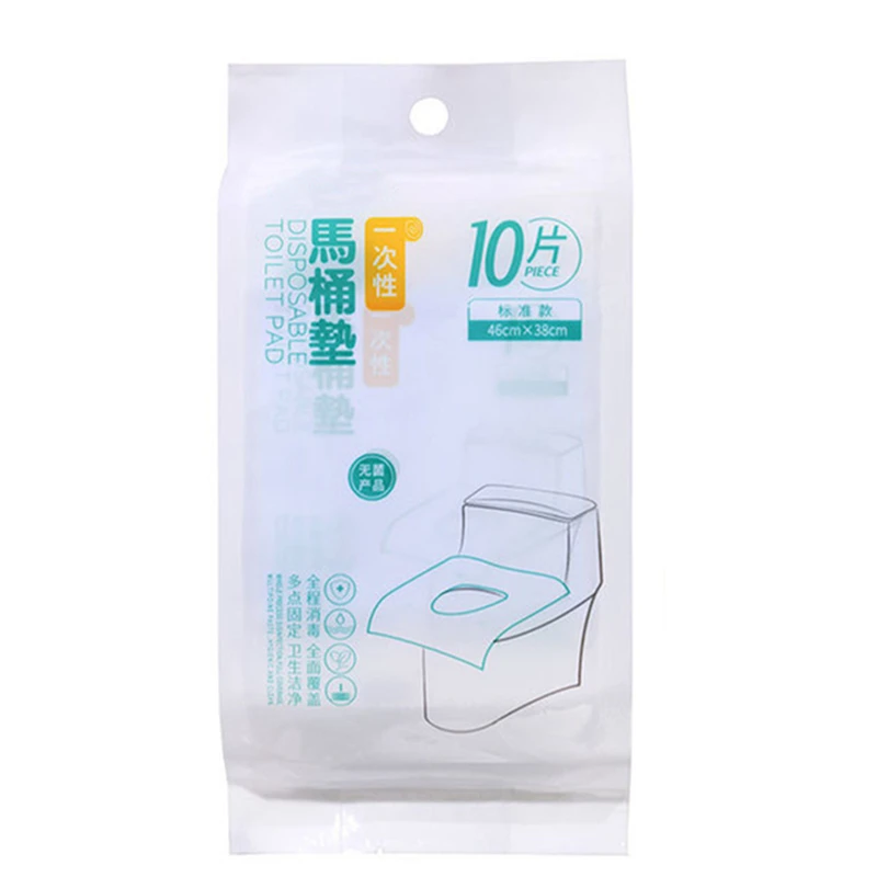 

Одноразовые бумажные чехлы для унитаза, 10 шт.