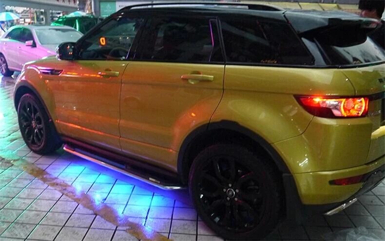 Полка на крышу для LAND ROVER RANGE EVOQUE 2011 2019 рельсы из алюминиевого сплава багажная