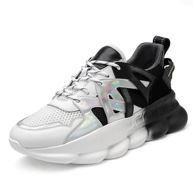 

2020 pring Fashion Chunky Sneakers Women Flats Casual Shoes Platform Lace-Up Women Shoes Zapatos Mujer Tenis Feminino F22