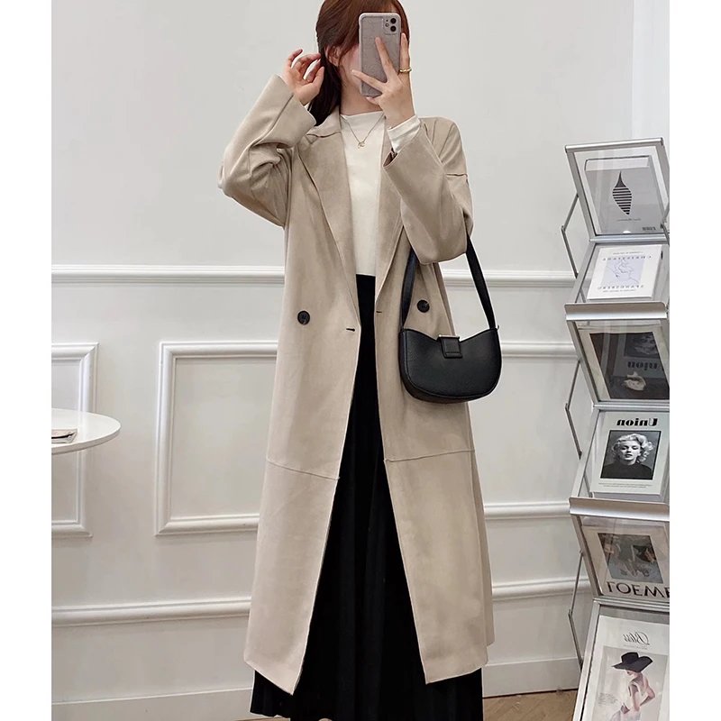 

2021 New Autumn Winter Fashion Woolen Coat Women Loose Shirt Coat Casual Solid Ladies Coat Solid Lapel Jacket