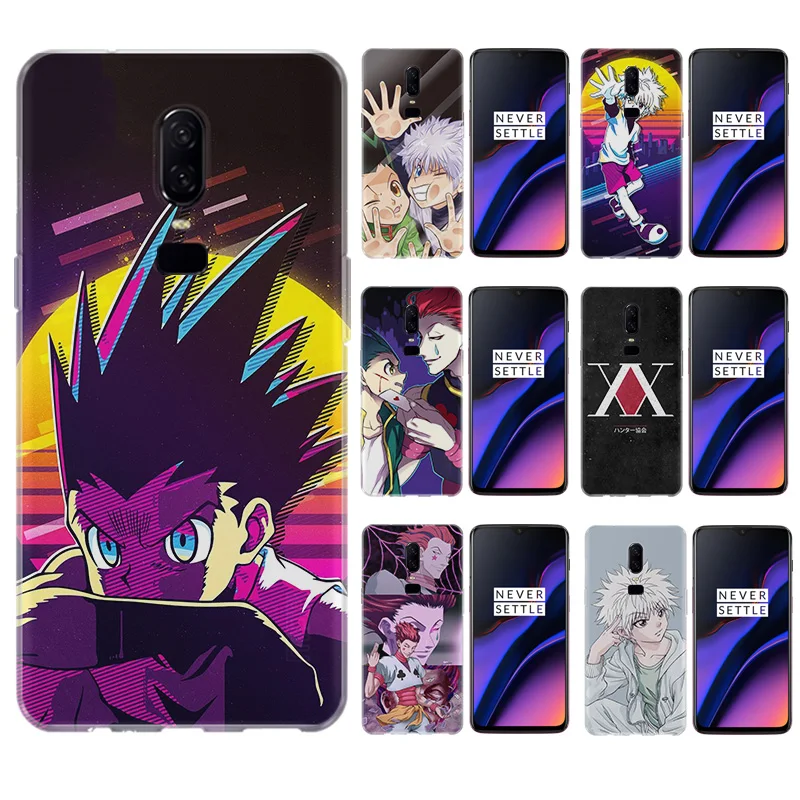 Чехол Hunter X для One Plus 3T 5 5T 6 6T 7 7T 1 + 8 Pro Модный мягкий силиконовый чехол телефона OnePlus