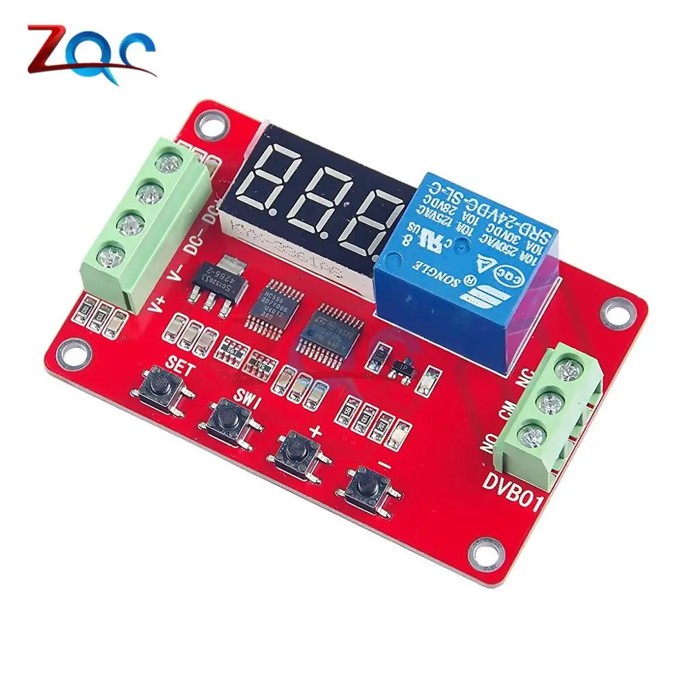 DVB01 Digital Display Window Voltage Comparator Measurement Charge Discharge Monitor Dual Limit Comparison Test DC 5V 12V 24V |