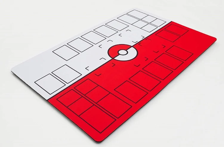 

Pokemon Card Mat Deluxe 2 Player Compatible Pokemon Stadium Mat Board Trading Cards Game Playmat 71*45cm Children Christmas Gift