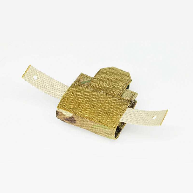 Tactical 001 Helmet PVS31 High Capacity Battery Storage Bag Helmet Adhesive Bag