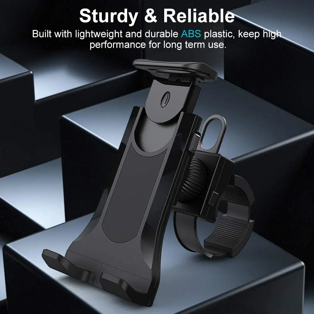 ibudim bike bicycle tablet holder universal 4 11 inch indoor gym treadmill handlebar tablet holder stand support for ipad iphone free global shipping
