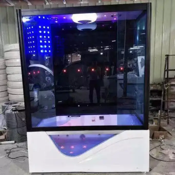 

1600X1100X2200mm Double Person Bathroom Steam Shower Enclosure Computer Control TV Wet Sauna Room A099
