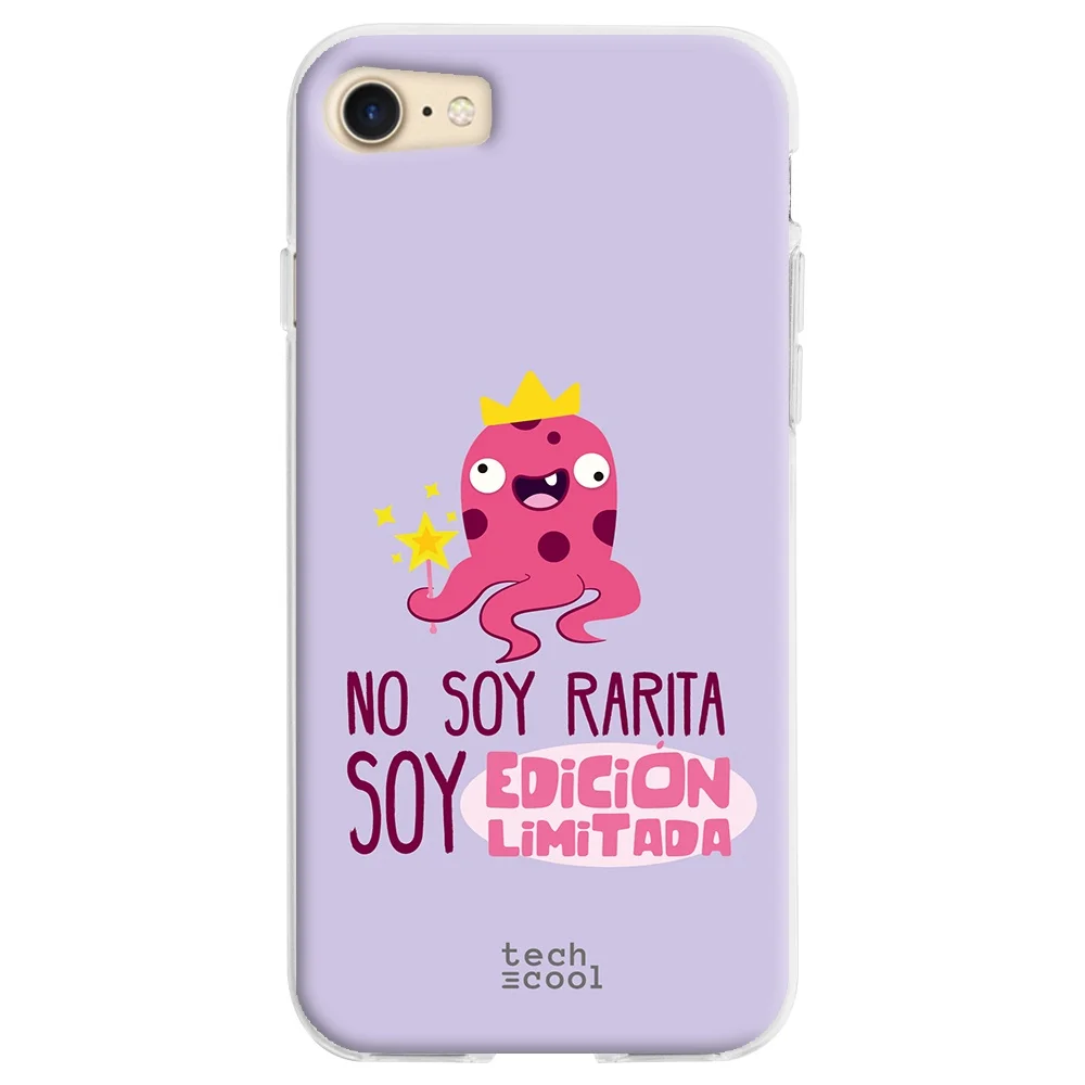 FunnyTech®Чехол для Iphone 7/чехол 8 / SE 2020 l с фразой I am not radita limited edition на фиолетовом