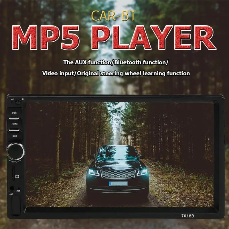 VODOOL SWM мотор T7018B 7 дюймов Экран Bluetooth стерео MP5 плеер USB FM радио головное устройство