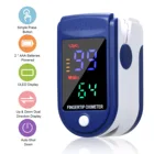 Пульсоксиметр spo2 Пальчиковый портативный для измерения пульса и уровня кислорода в крови