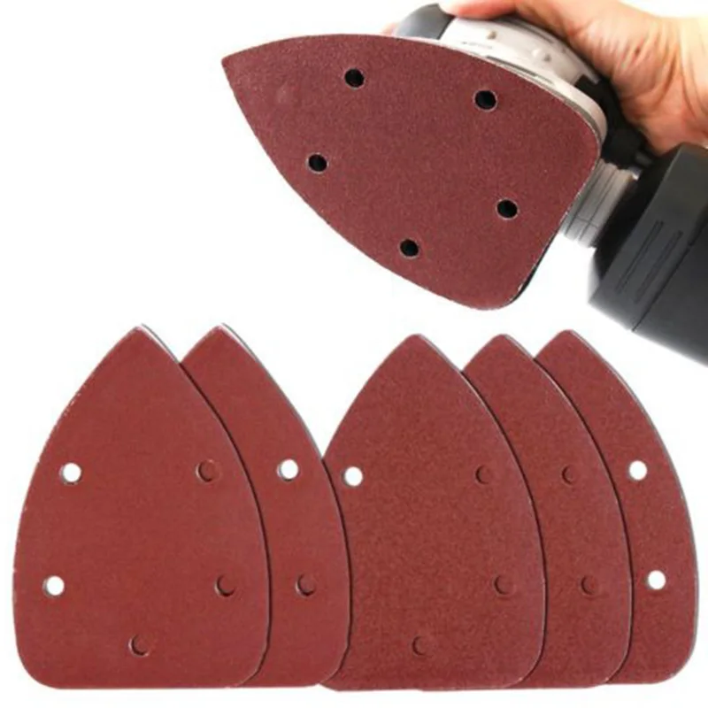 Запасные части 120/240 зернистость шлифовальные накладки листы наждачная бумага