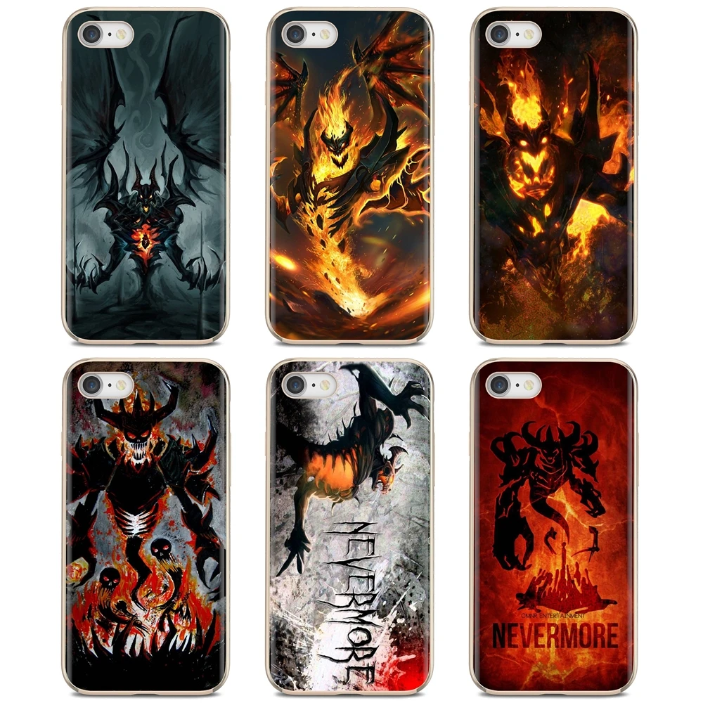 Милый силиконовый чехол для телефона Nevermore dota 2 Hero Shadow Fiend Xiaomi Mi A1 A2 A3 5X 6X 8 9 9t Lite SE Pro
