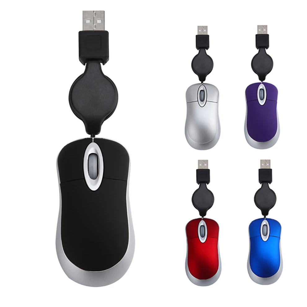 Ультратонкая беспроводная мышь Seenda 2 4G с USB кабелем оптическая компьютерная
