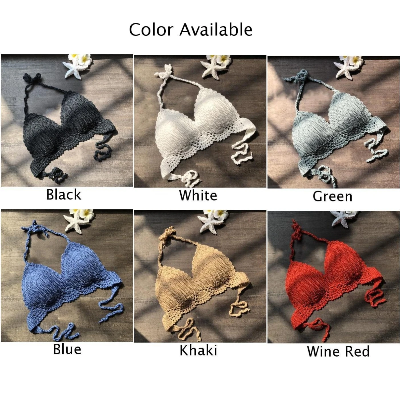 

Women Sexy Slim Solid Color Bra Tops Ladies Fashion Summer Beach Beachwear Bikini Holiday Vocation