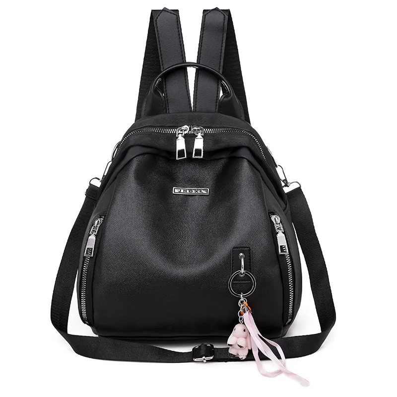 

Popular Backpack Female 2021 New Pu Soft Leather Small Backpack Outdoor Leisure Travel Bag Small Bag backpack women