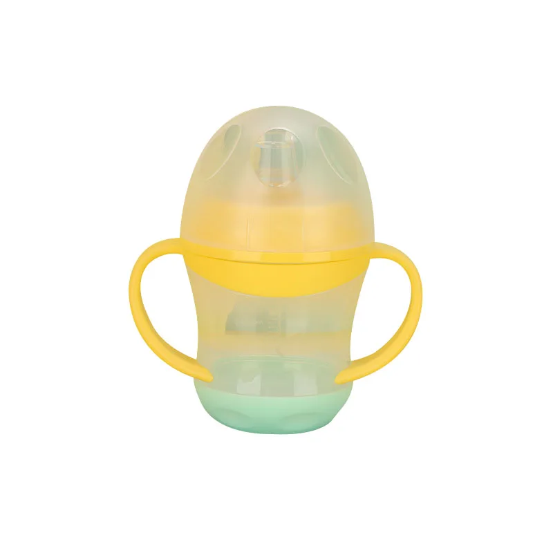 

160ml Duck Mouth Cup Baby Feeding Cup Children Learn Feeding Drinking Bottle with Handle Kids Training Cup