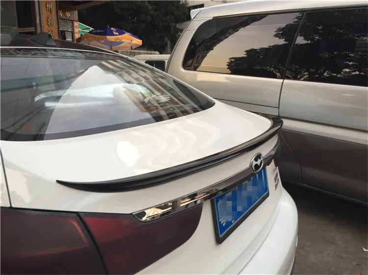 Спойлер для Forte 2011 2015 Kia K3 спойлер WWK из АБС пластика заднее крыло автомобиля