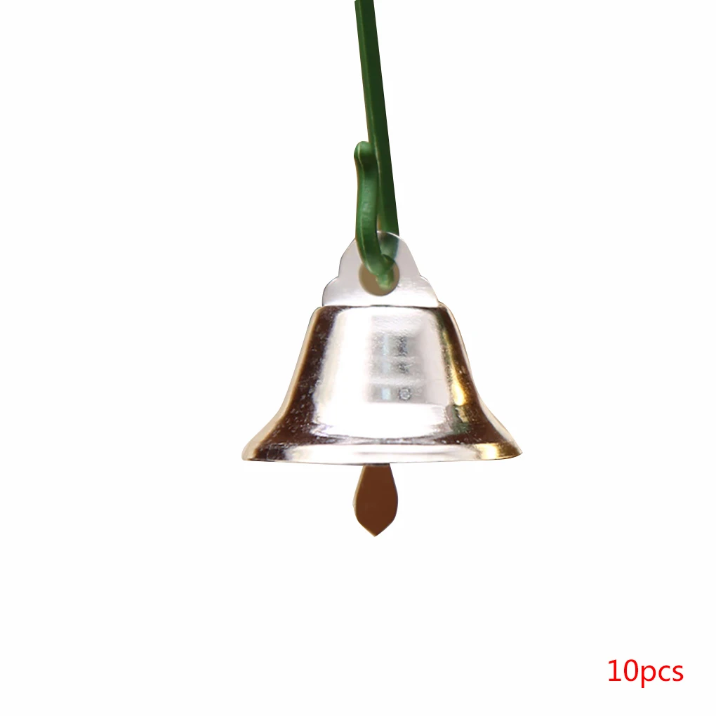 Новинка крутые металлические маленькие колокольчики 10 шт./пакет 2020 праздничные