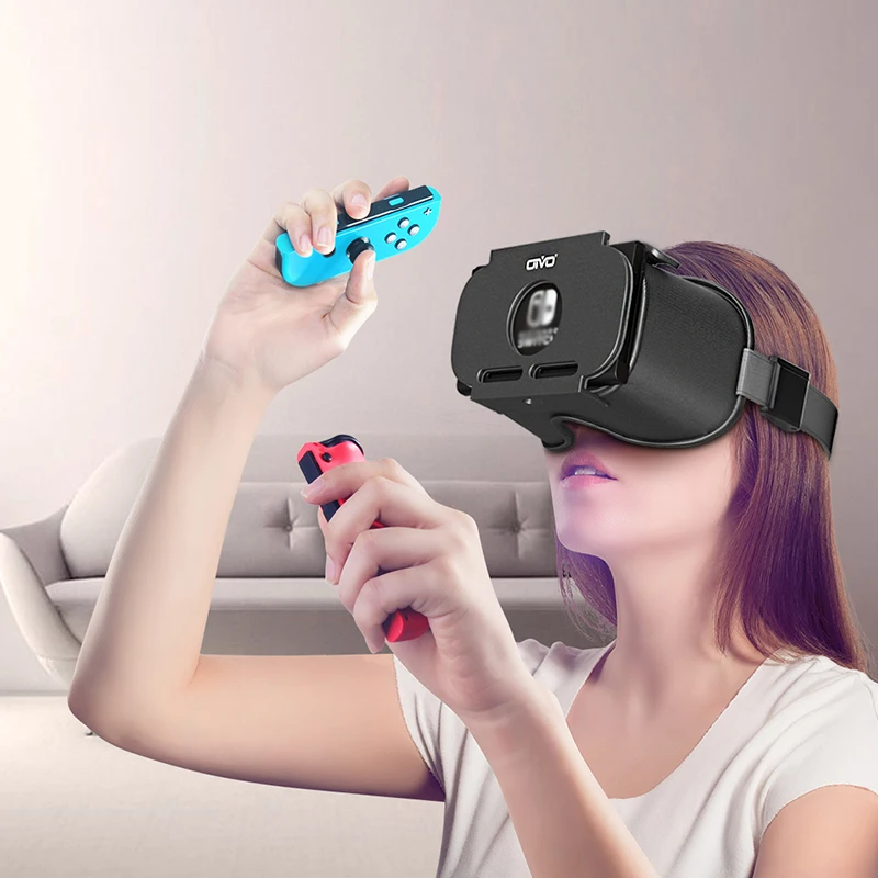 

VR-гарнитура для NS Switch VR, фильмы виртуальной реальности с большим объективом, аксессуары виртуальной реальности для Odyssey Zelda 3D, PS5