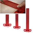 Разметка для деревообработки, 400 мм, Т-образная, квадратная линейка, отверстие разметочная линейка