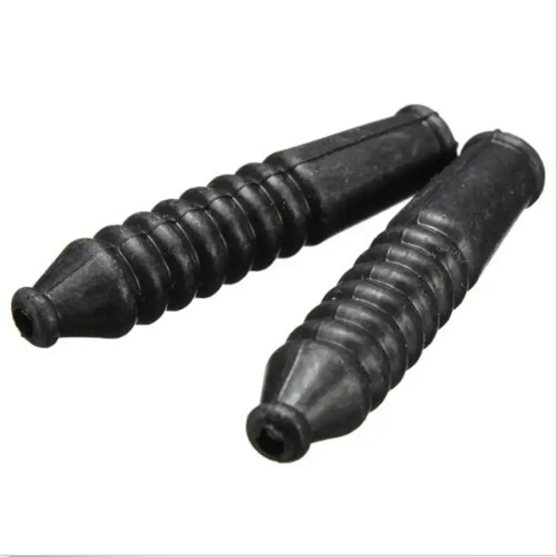 

2x Aluminium alloy Bicycle V Brake Cable Guide Bend Pipes+ 2x Bike V Brake Cable Protector Hose Accessories