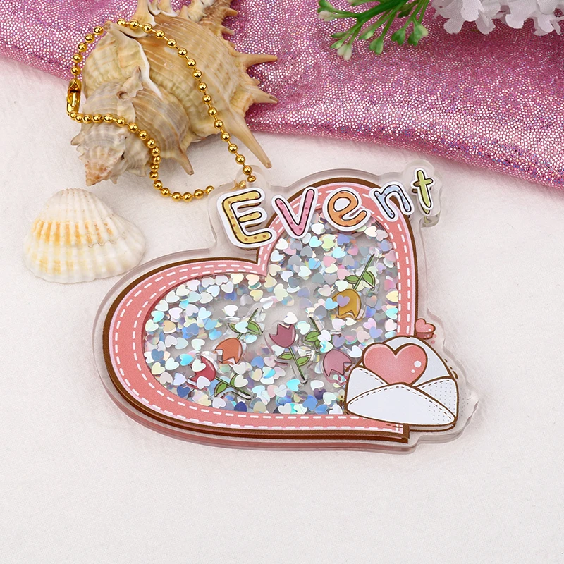 Оптовая продажа VOGRACE заказной напечатанный акриловый тряски амулеты мультфильм