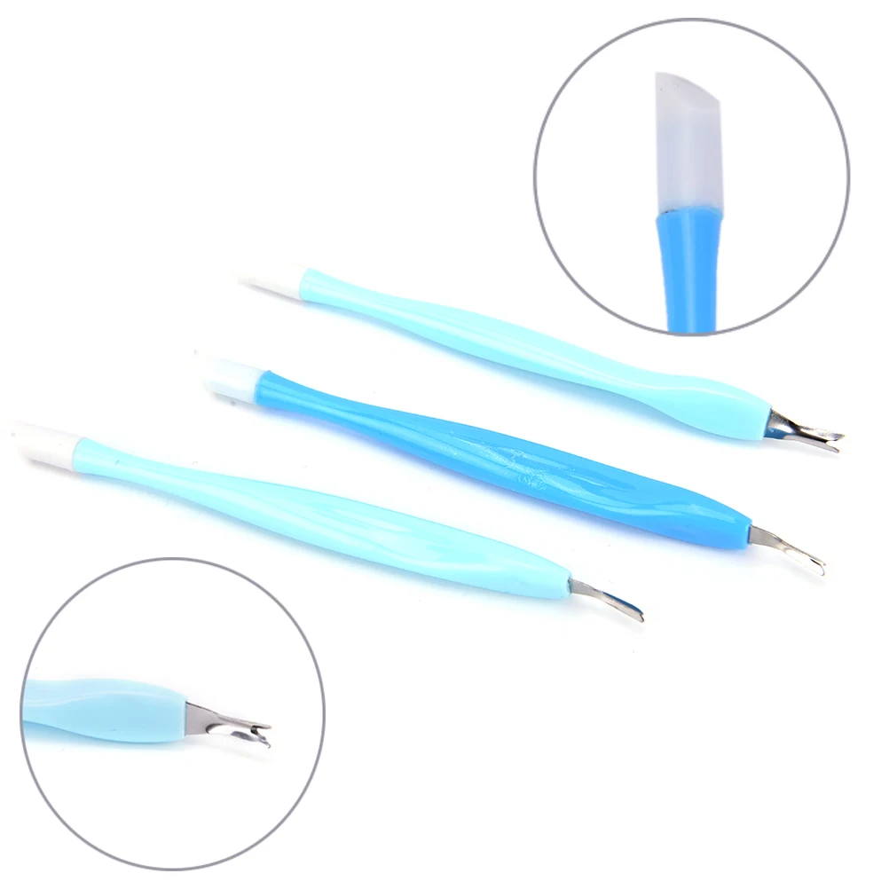 1 шт. чистые ногти удаляет мертвую кожу столовая ложка вилка 2 способа ногтей ног