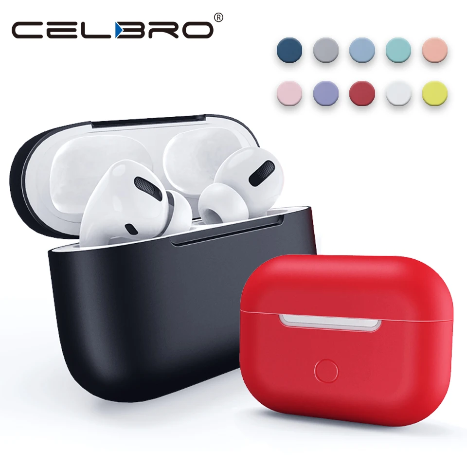 Мягкий силиконовый чехол для Airpods Pro наушники новинка защитный чехлы