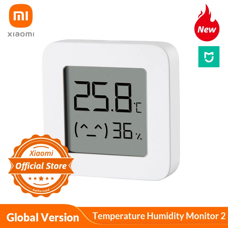 Xiaomi Mijia монитор температуры и влажности 2 умная связь режим младенца длительный