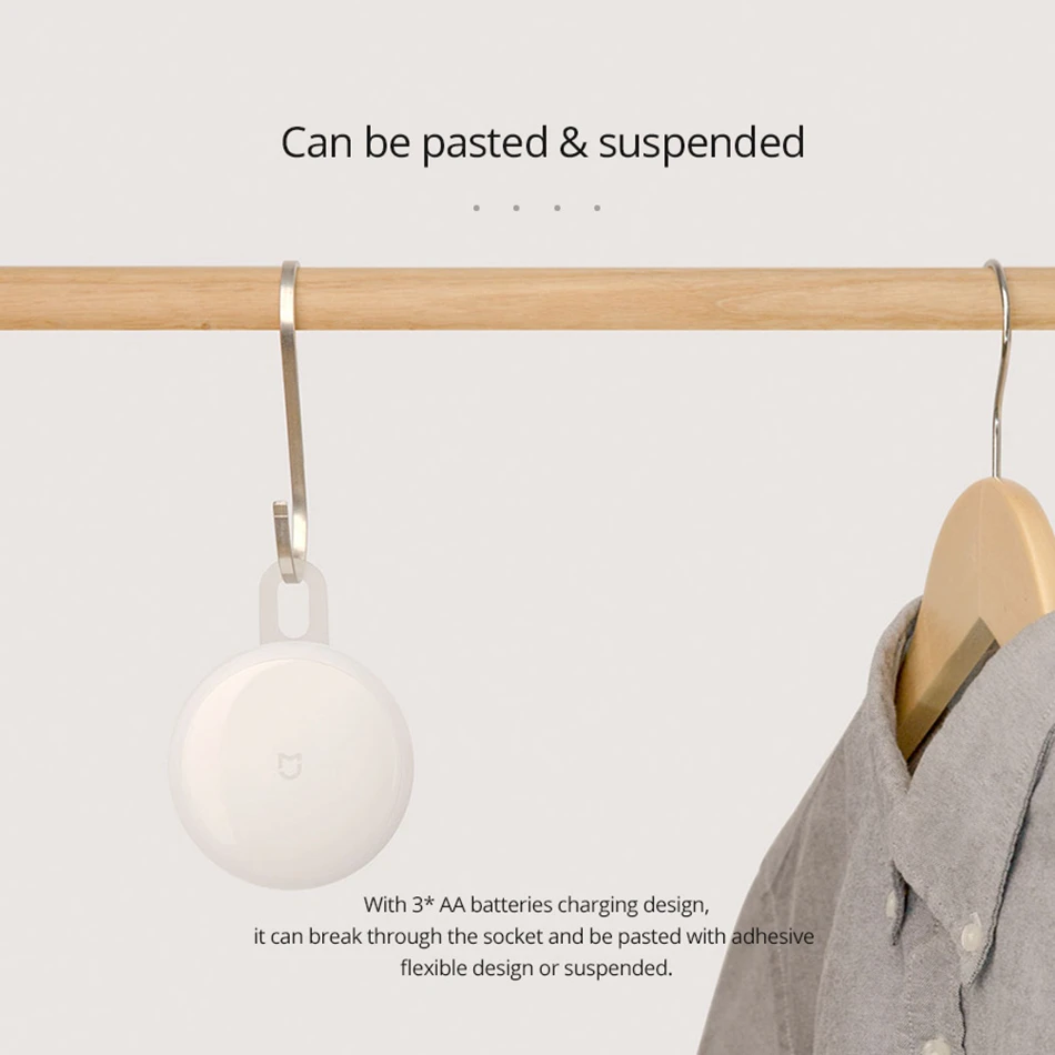 Умный светодиодный инфракрасный датчик движения Xiaomi MiJIA приглушаемый ночник для