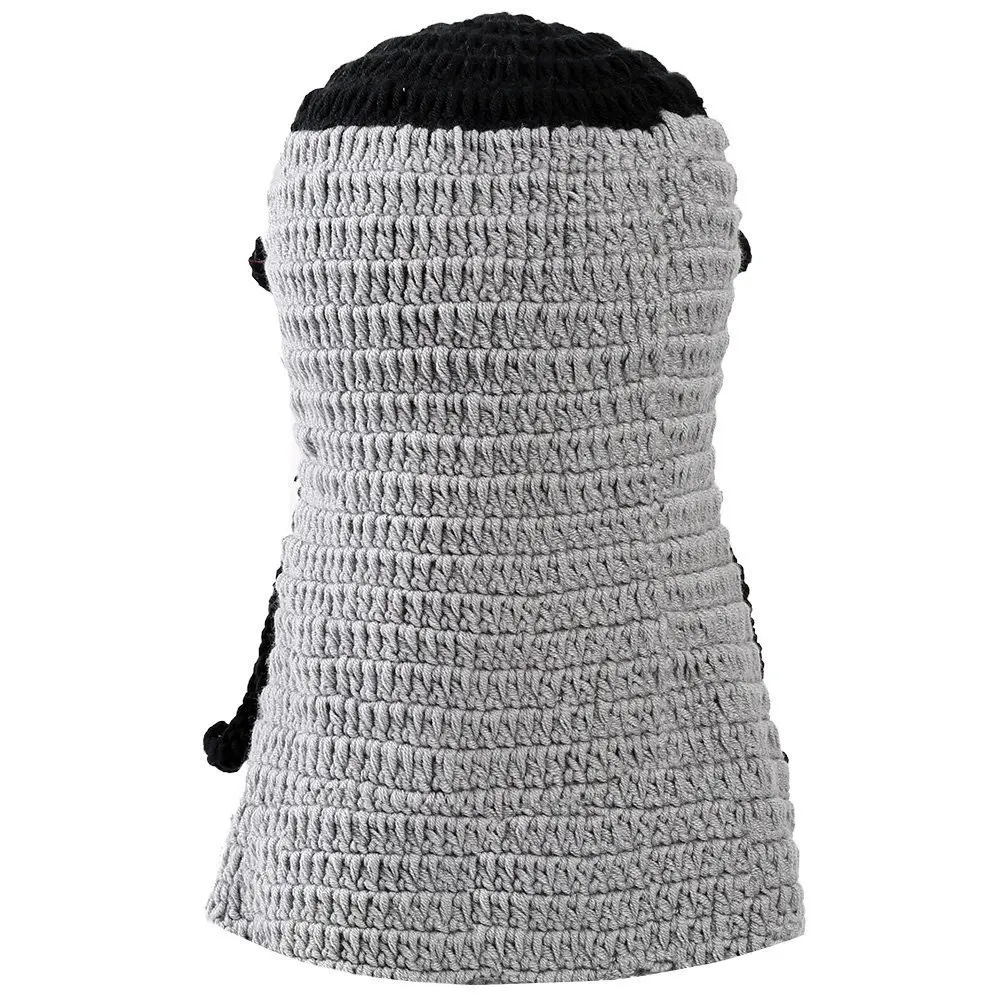 Смешные щупальца Осьминог Beanie вязанная вязаная шапка для бороды ветрозащитная Лыжная вязаная шапка с маской для мужчин и женщин