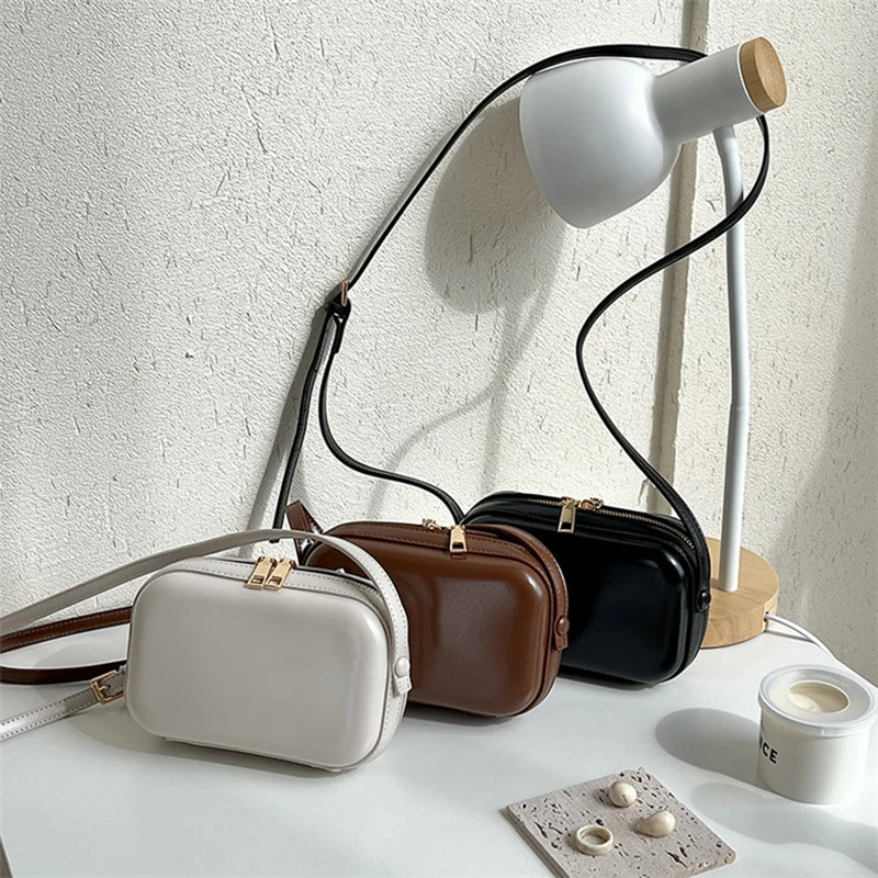 

YIFANGZHE Fashion Women Crossbody Bags Hard Case , High Quality PU Leather Mini Bags Ample Space