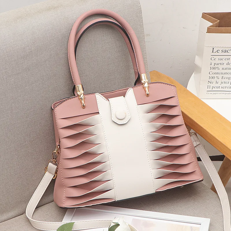 

Fashion For Luxury Handbags Women'S PATCHWORK Bags Designer 2020 Crossbody Pu Leather Black Soft Washed Messenger Flap Bag