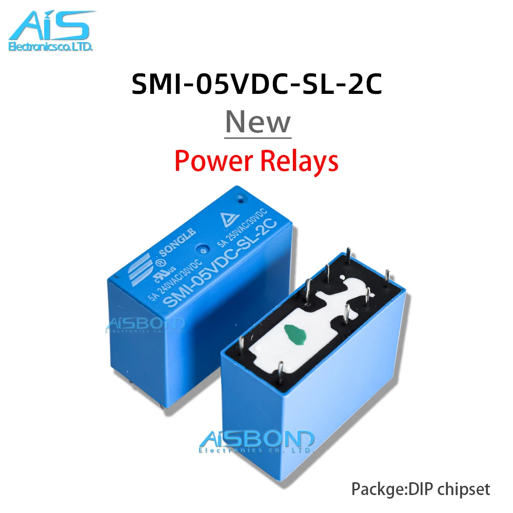 Новые реле мощности Φ 5V 12V 24V 5A 250VAC/30VDC 8 контактов группа нормально открытых