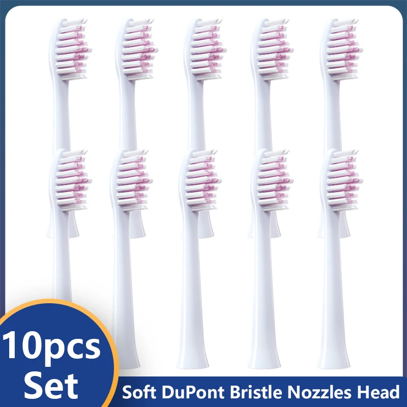

10pcs Replacement Brush Heads for Oclean BAIR X1S/G1/G20 Smart Electric Replace ToothBrush Heads DuPont Dental Brush Heads