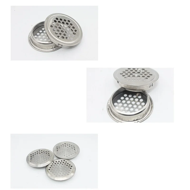 

Stainless steel vents for cabinets, heat dissipation vents, ventilation holes, breathable mesh, decorative covers, shoe cabinets