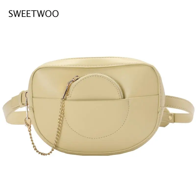 

2021 Fashion Shoulder Messenger Bag Ladies Solid Color Square Bag Crossbody Bags for Women Creative Mother-And-Child Bag Satchel