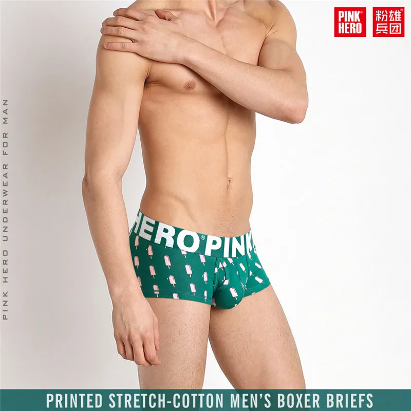 Новые мужские прозрачные трусы боксеры с низкой посадкой мужское сексуальное