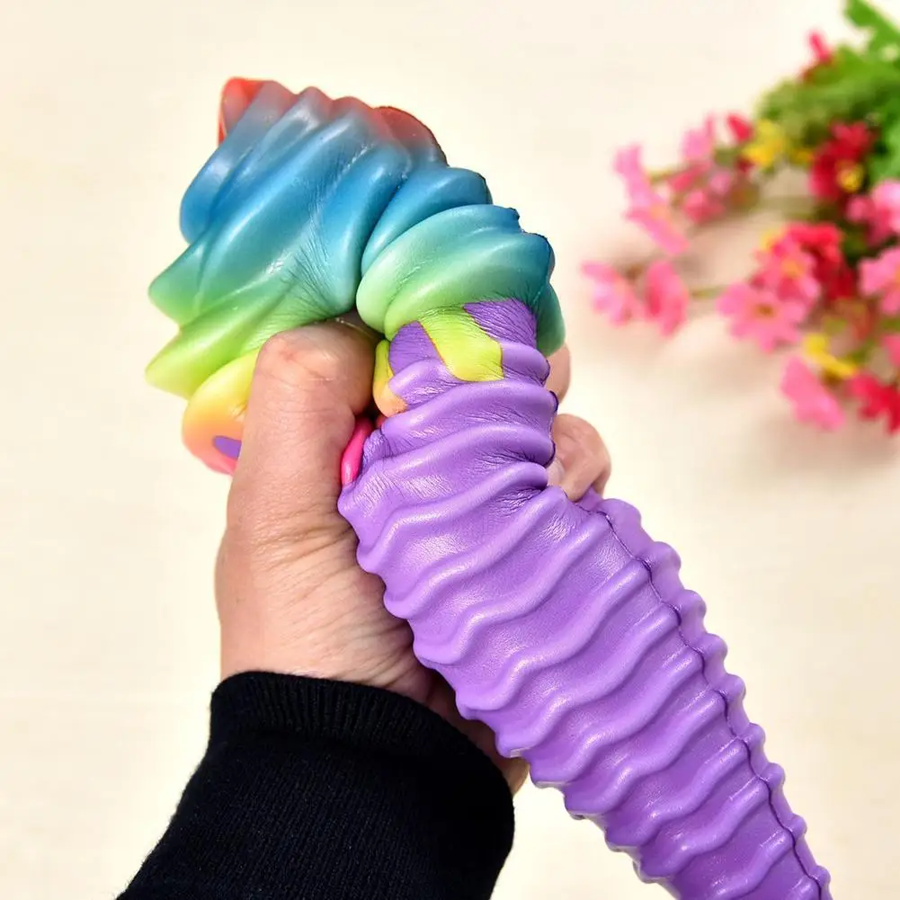 

Simulated Ice Cream Cone Food Model Slow Rising Relieve Stress Kids Toy Gift
