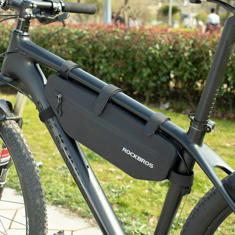 

ROCKBROS Bicycle Top Tube Bags Cycling Front Frame Bag Waterproof MTB Road Triangle Pannier Dirt-resistant Bike Bag Accessories