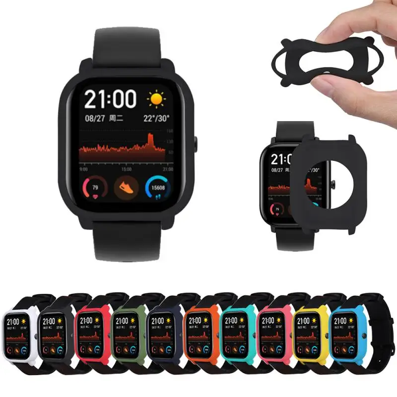 2020 Новый защитный чехол для Xiaomi Huami Amazfit GTS Watch мягкий силиконовый аксессуары